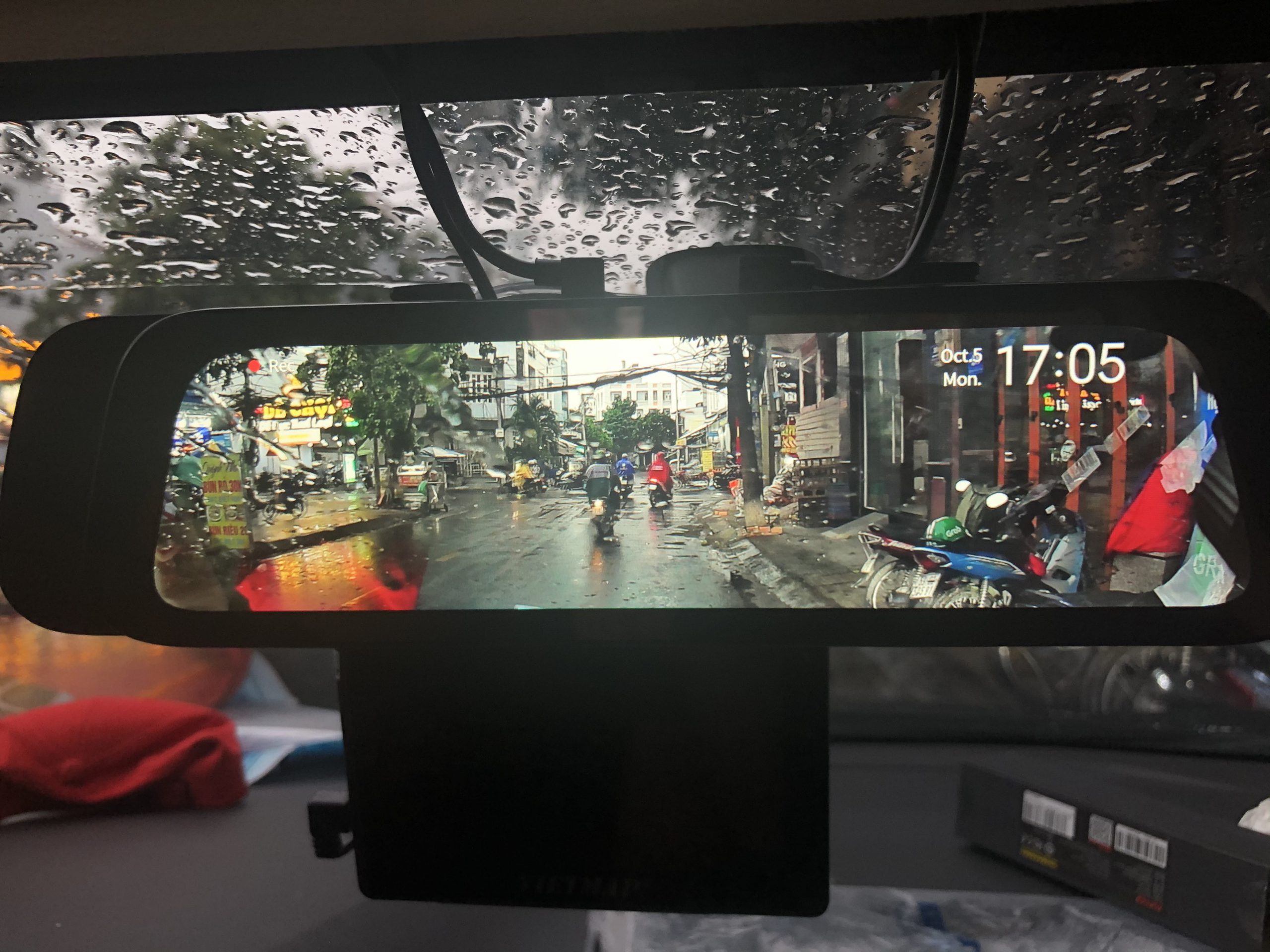 hình ảnh camera gương D07