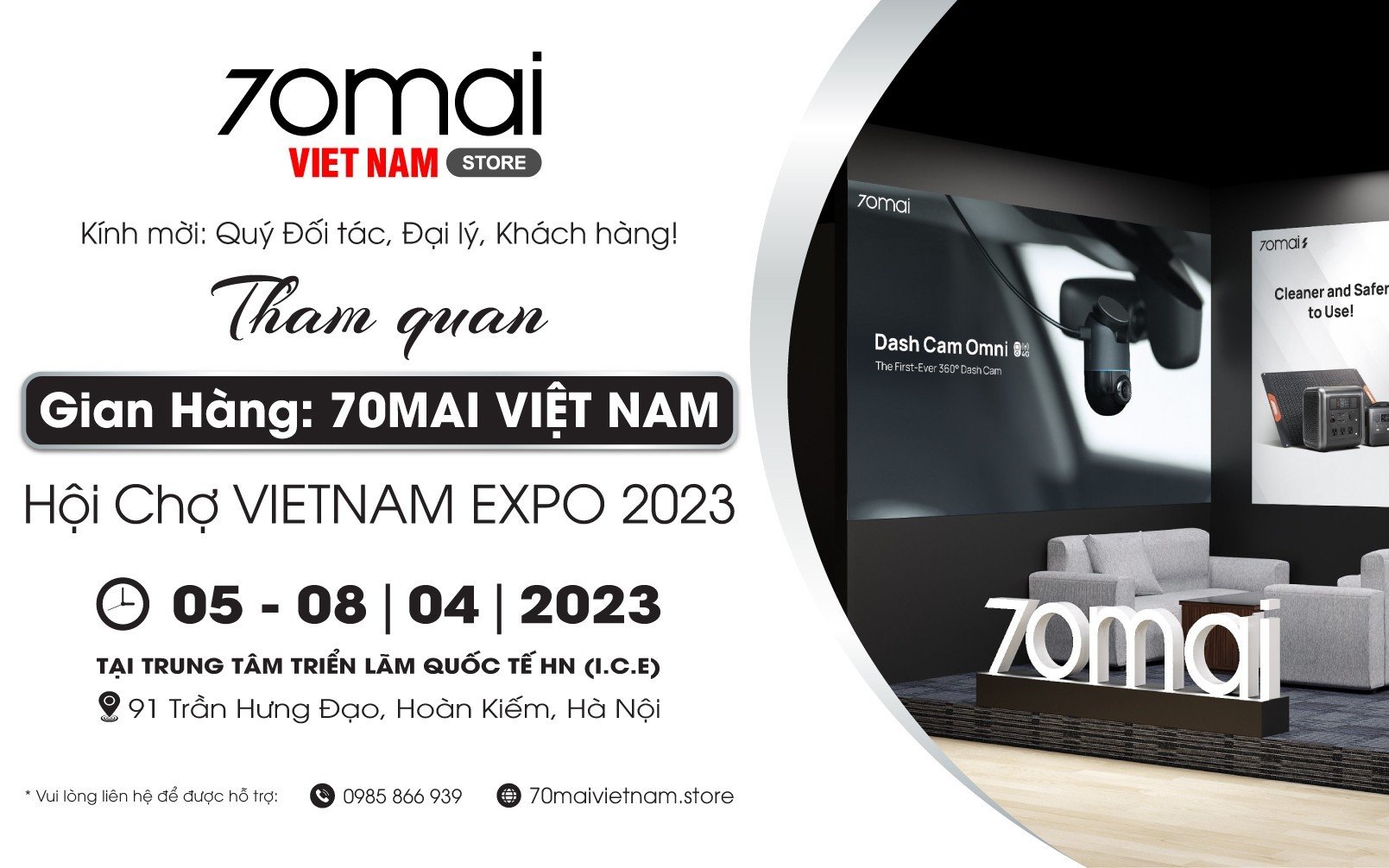 hội chợ VIETNAMEXPO 2023