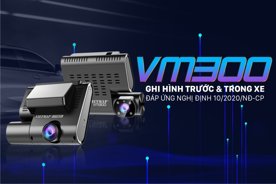 Camera hành trình nghị định 10 Vietmap VM300