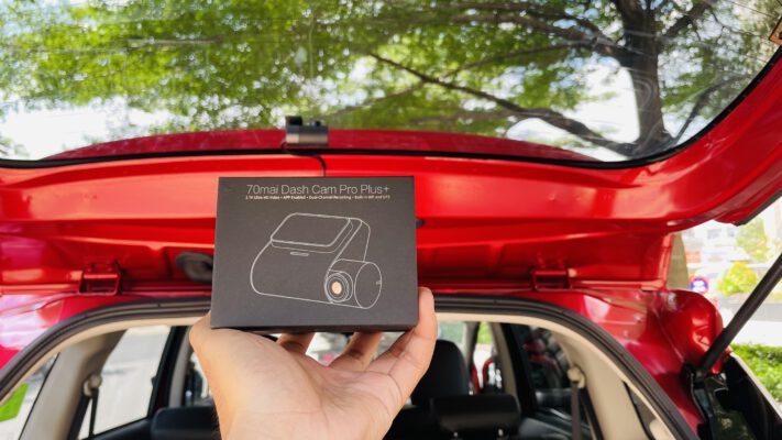 Xpander lắp camera hành trình trước sau A500S (2)