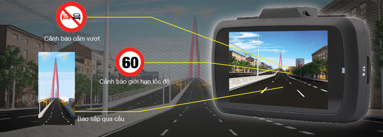 camera hành trình cảnh báo tốc độ Vietmap