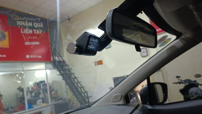vị trí lắp camera hành trình 70mai A500S