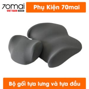 Bộ gối tựa đầu và tựa lưng 70mai